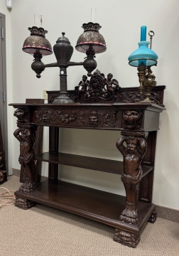 Attributed to R. J. Horner Oak Server