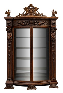 R. J. Horner Oak China Cabinet