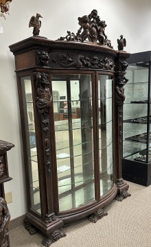 R. J. Horner Oak China Cabinet