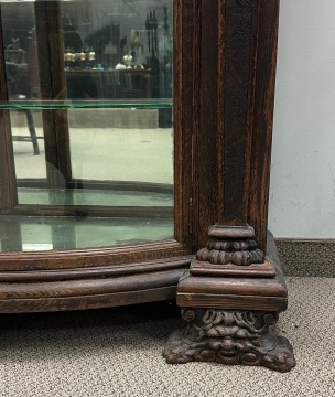 R. J. Horner Oak China Cabinet