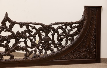 Monumental Architectural Carved Wooden Archway