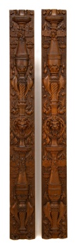 Pair of 19th Century Continental Architectural Panels