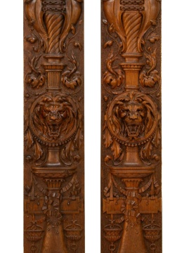 Pair of 19th Century Continental Architectural Panels