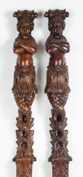 Pair of Architectural Elements, Attributed to R. J. Horner