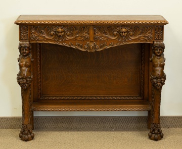 Attributed to R. J. Horner Oak Side Table