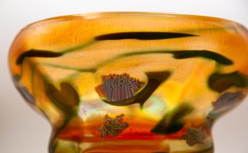 Tiffany Studios Millefiore Paperweight Bowl