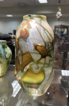 Tiffany Studios Paperweight Vase with Insert