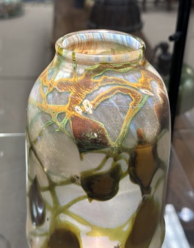 Tiffany Studios Paperweight Vase with Insert