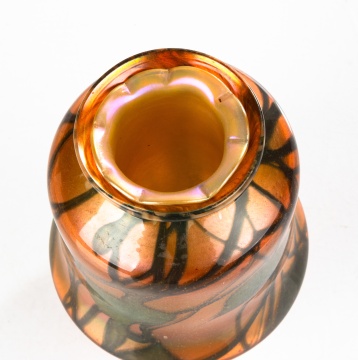 Tiffany Studios Paperweight Vase with Insert