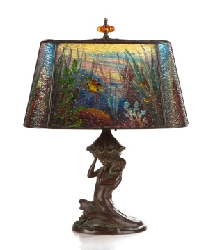 Rare Handel Aquarium Lamp