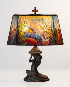 Rare Handel Aquarium Lamp