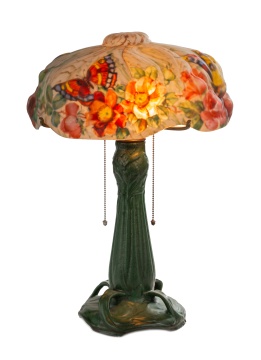 Pairpoint Papillion Puffy Lamp