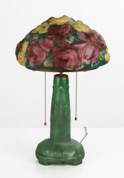 Pairpoint Puffy Rose Lamp