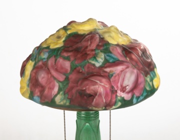 Pairpoint Puffy Rose Lamp