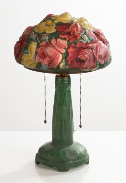 Pairpoint Puffy Rose Lamp