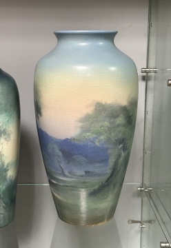 Rookwood Pottery Scenic Vellum Vase