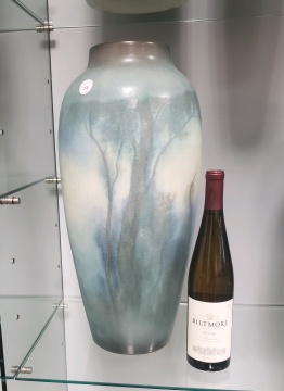 Edward Diers, Rookwood Pottery Scenic Vellum Vase