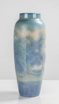 Rookwood Pottery Scenic Vellum Vase