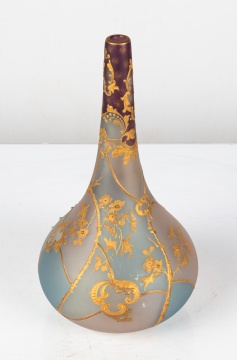 Royal Flemish Jeweled Peacock Vase