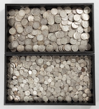 Silver Half Dollars, Quarters, & Dimes