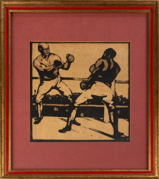 Sir William Nicholson (British, 1872-1949) The Boxers, 1898