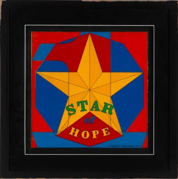 Robert Indiana (American, 1928-2018) Star of Hope