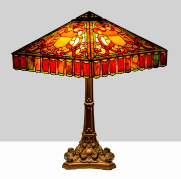 Williamson Table Lamp, after Duffner & Kimberly "Elizabethan"