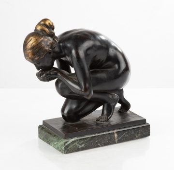 Ersnt Wenck (German, 1865-1929) Art Deco Bronze