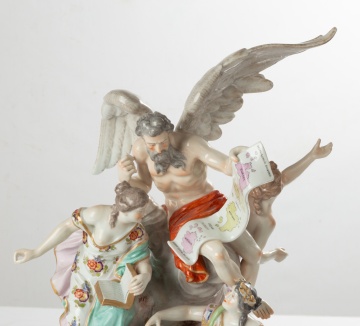 Marx Eugene Clauss, A Paris Porcelain Figural Group