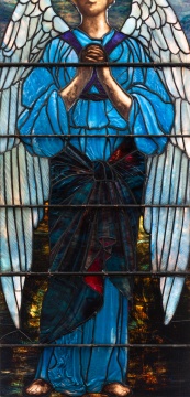 Tiffany Studios Window, Angel of Prayer