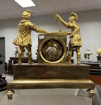 19th Century French Gilt Bronze Ormolu Clock