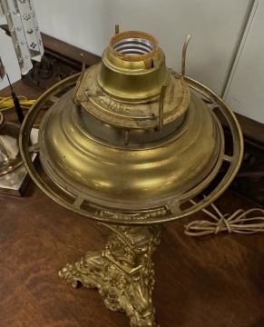 19th Century Astral Lamp