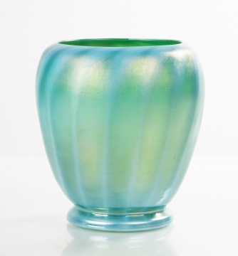 Steuben Oriental Poppy Vase