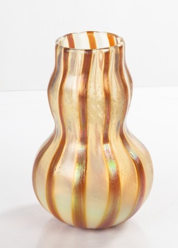 Experimental Tiffany Decorated Vase