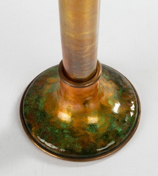 Tiffany Favrille and Enameled Bud Vase