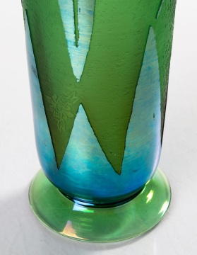 Steuben Acid Cut-Back Vase