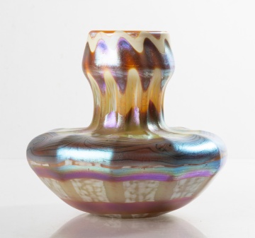 Experimental Tiffany Favrile Decorated Vase