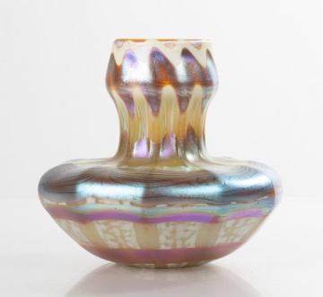 Experimental Tiffany Favrile Decorated Vase