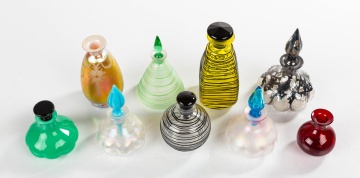 Group of Steuben Perfumes