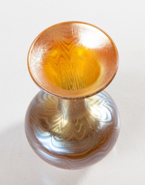 Durand King Tut Art Glass Vase