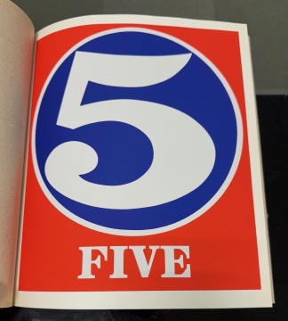 Robert Indiana (American, 1928-2018) & Robert Creeley (American, 1926-2005), "Numbers" Book