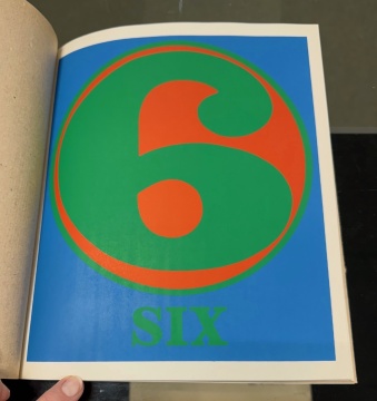 Robert Indiana (American, 1928-2018) & Robert Creeley (American, 1926-2005), "Numbers" Book