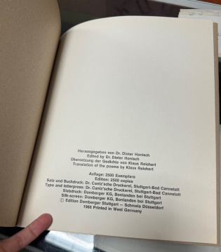 Robert Indiana (American, 1928-2018) & Robert Creeley (American, 1926-2005), "Numbers" Book