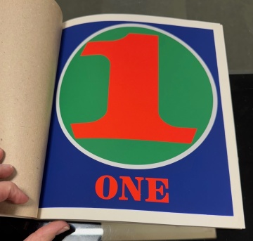 Robert Indiana (American, 1928-2018) & Robert Creeley (American, 1926-2005), "Numbers" Book