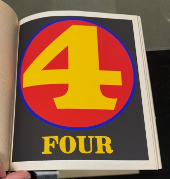 Robert Indiana (American, 1928-2018) & Robert Creeley (American, 1926-2005), "Numbers" Book