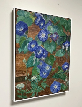 Sylvia Sleigh (American, 1916-2010) "Morning Glories"