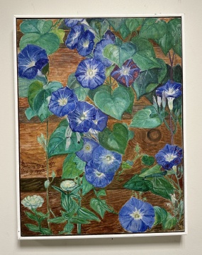 Sylvia Sleigh (American, 1916-2010) "Morning Glories"