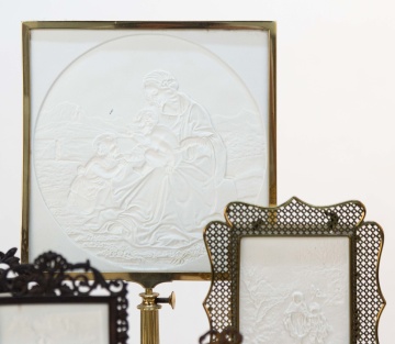 Five Lithophane Candle Screens