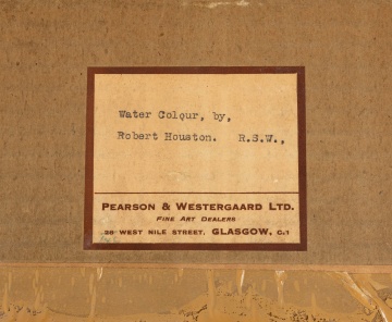 Robert Houston (Scottish, 1891-1942) Coastal Landscape