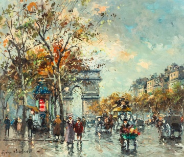 Antoine Blanchard (French, 1910-1988) Arc de Triomphe